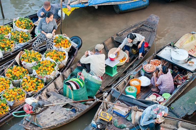 ‘Đột nhập’ chợ nổi Cái Răng Cần Thơ khám phá nhiều điều thú vị  